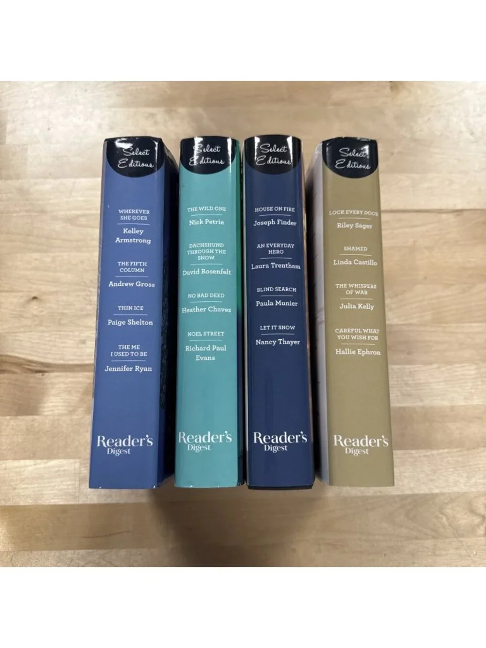 Readers Digest Select Editions Lot 4 HC VGC Condensed Books
